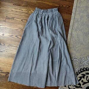 Agnes and Dora, navy and white gingham ball skirt 2XL ￼